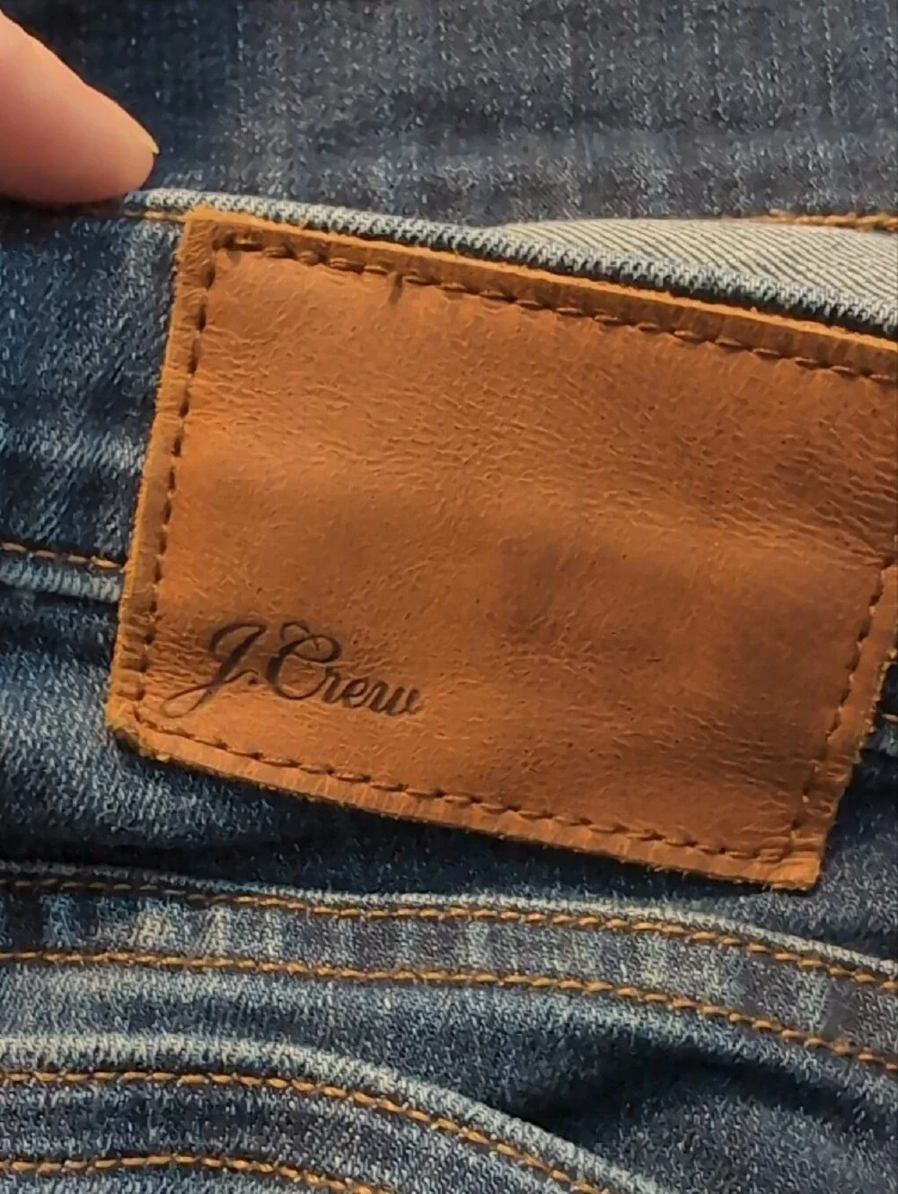 J. Crew Toothpick Dark Blue Skinny Jeans
